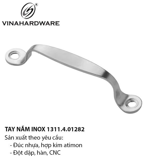 Tay Nắm Quai Xoang Inox 304 – Tâm Lỗ 128mm – Vinahardware