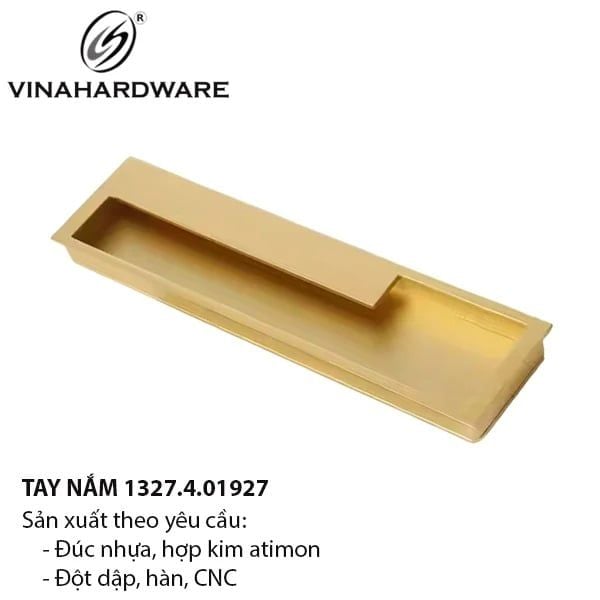 Tay Nắm Âm Anode Vàng  – Mã 1327.4.01927