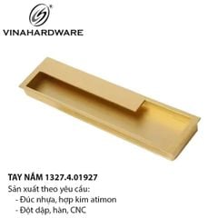 Tay Nắm Âm Anode Vàng  – Mã 1327.4.01927