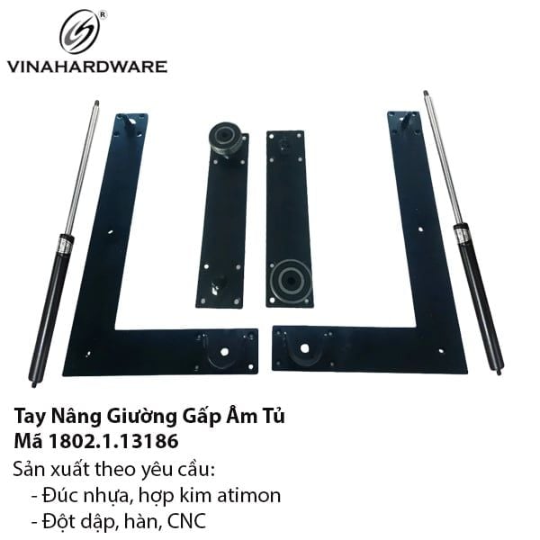 Bộ Tay Nâng Giường Âm Tủ – Mã 1802.1.13186
