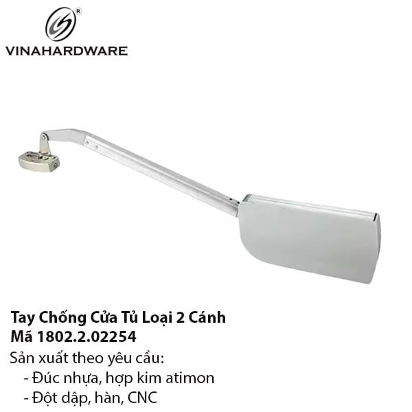Tay Chống Cửa Tủ Loại 2 Cánh – Mã 1802.2.02254