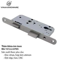 Thân Khóa Cửa Âm Inox - Mã 1512.2.07055