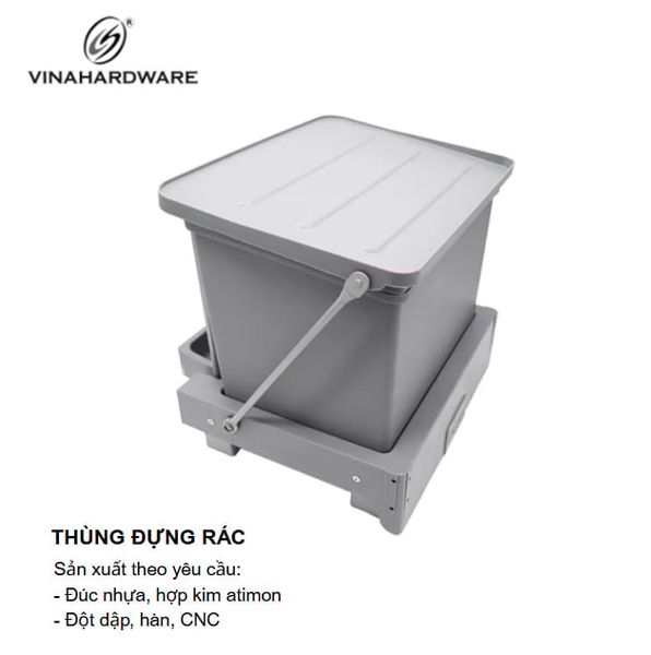 Thùng đựng rác tủ bếp - Mã 4300.2.97394