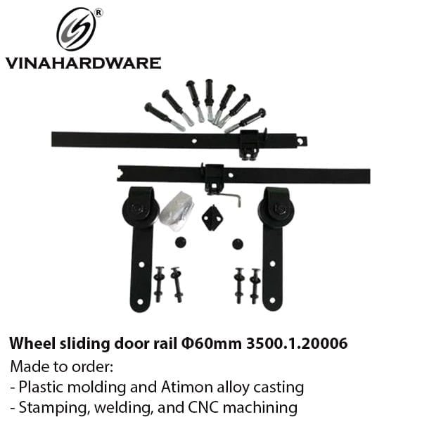 Ray trượt cửa lùa tải 40kg - 3500.1.20006