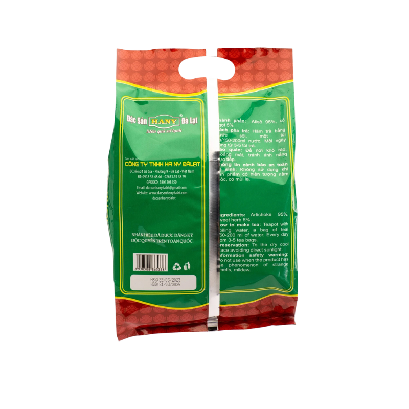 Trà Atiso túi lọc 100 Túi Lọc