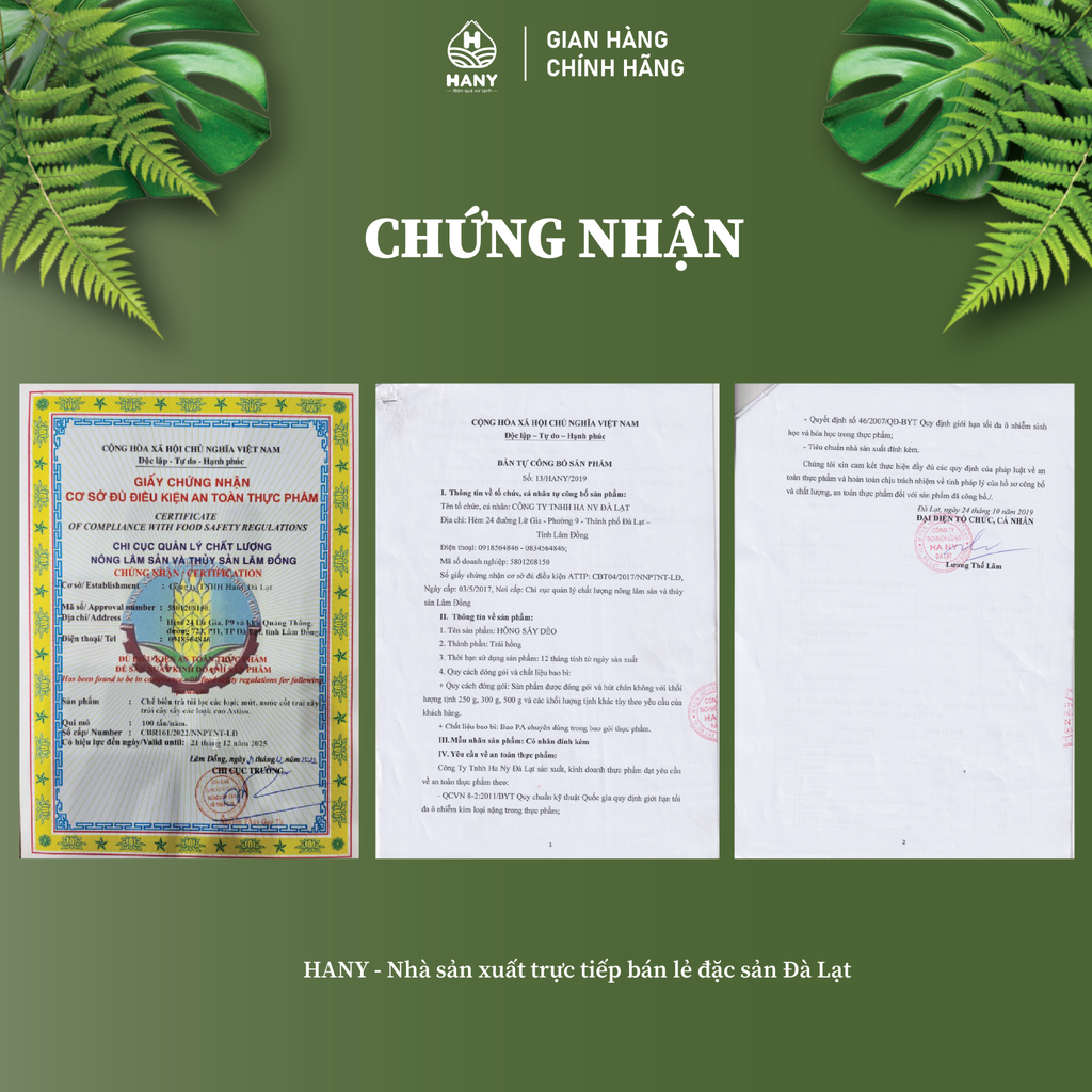 Hồng treo gió HANY 275g - Hồng sấy gió