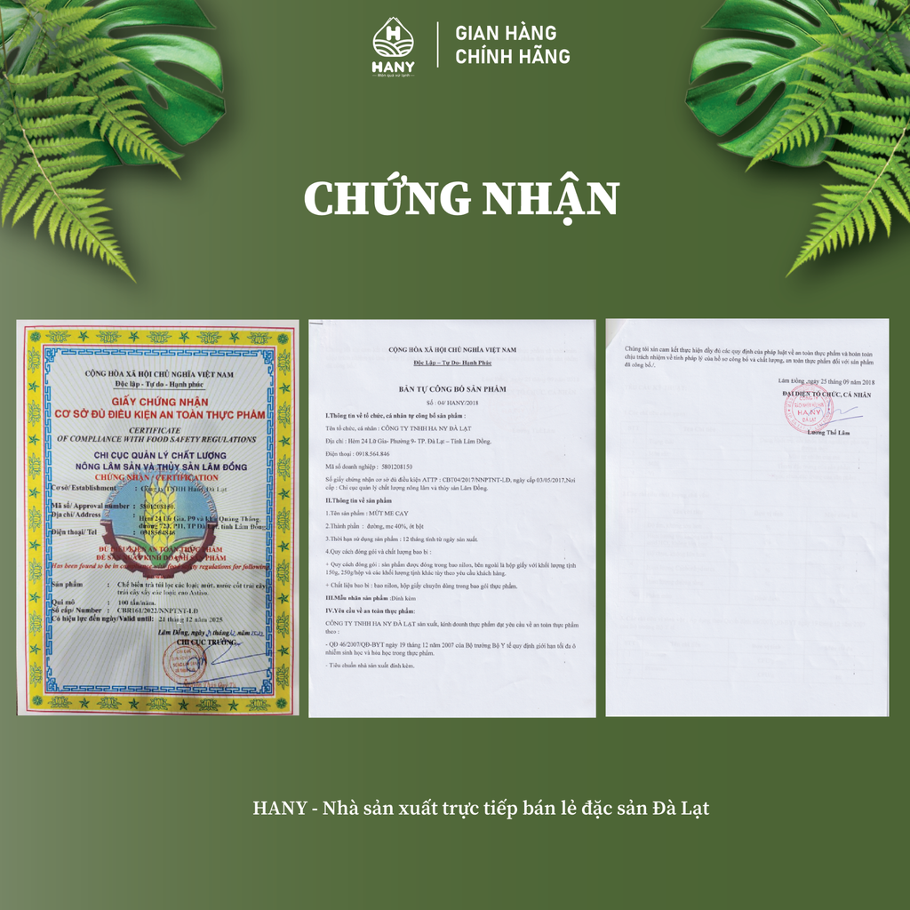 Me cay gói giấy 200g