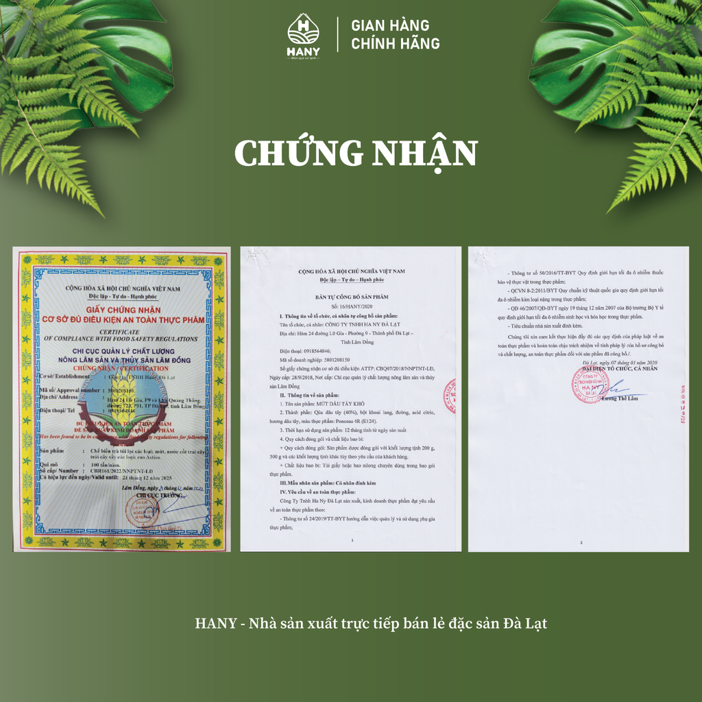 Mứt dâu tây khô gói giấy 200g