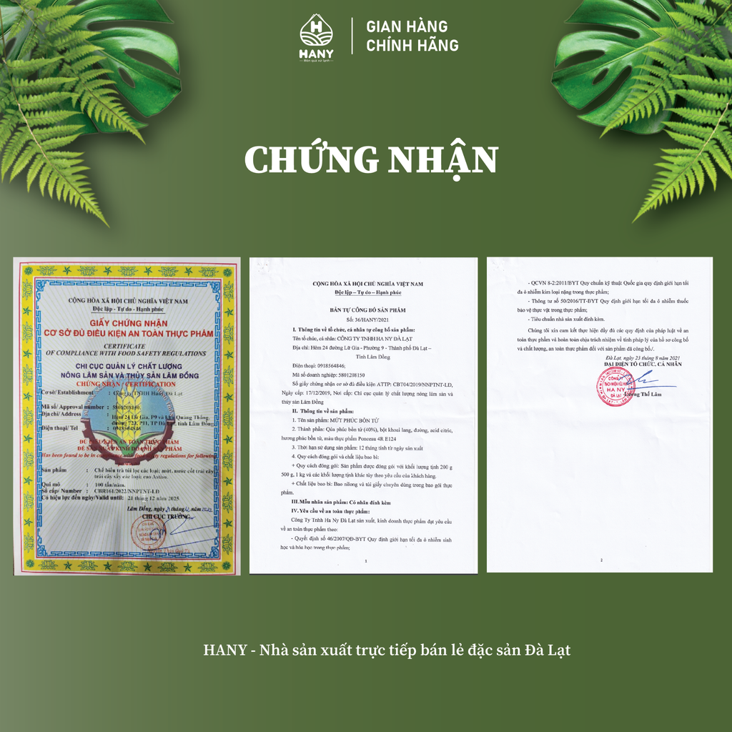 Mứt Phúc Bồn tử gói giấy 200g