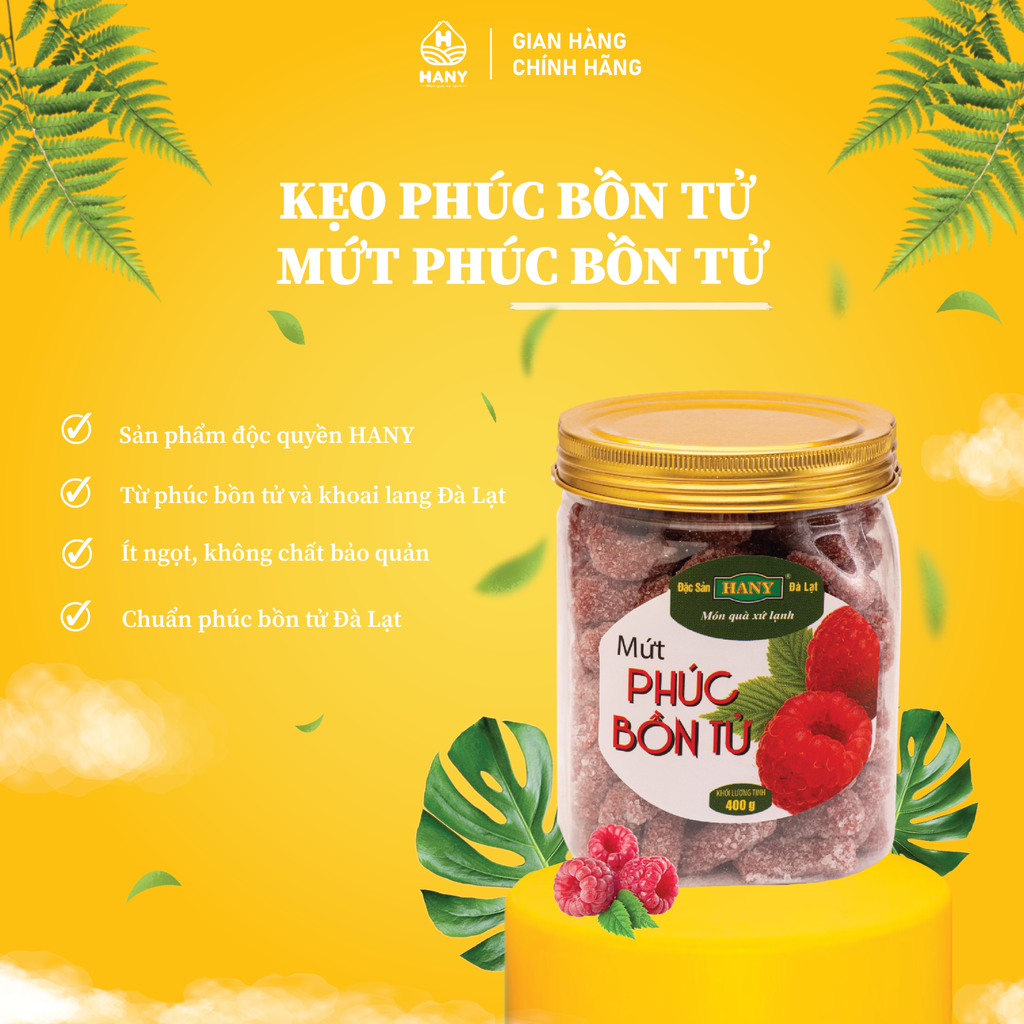 Mứt Phúc Bồn tử hủ 400g