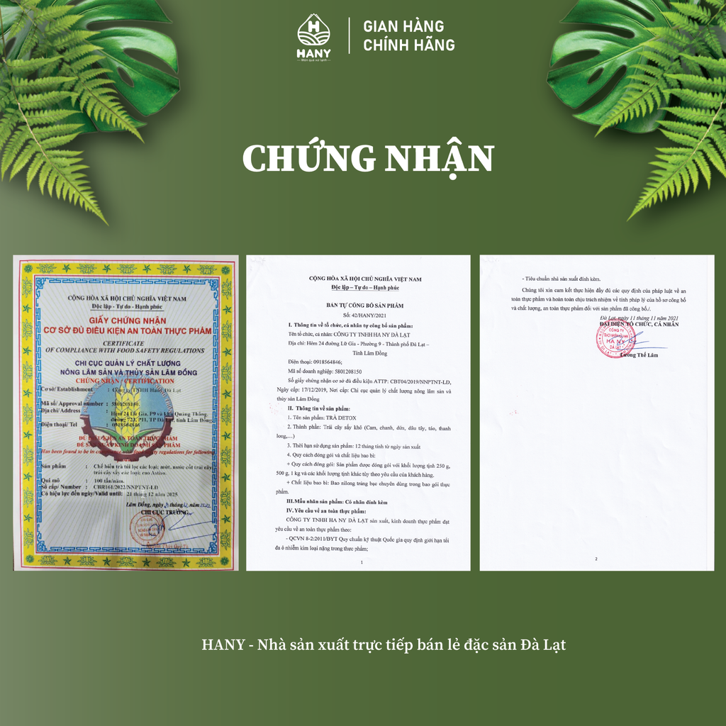Trà Detox HANY 60g