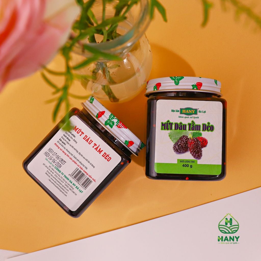 Mứt dâu tằm dẻo HANY hủ 400g