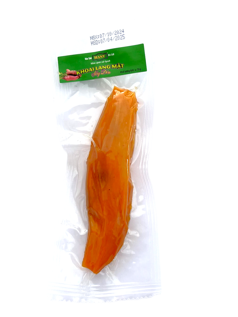 Khoai lang mật sấy dẻo nguyên củ HANY (Set 03 củ)