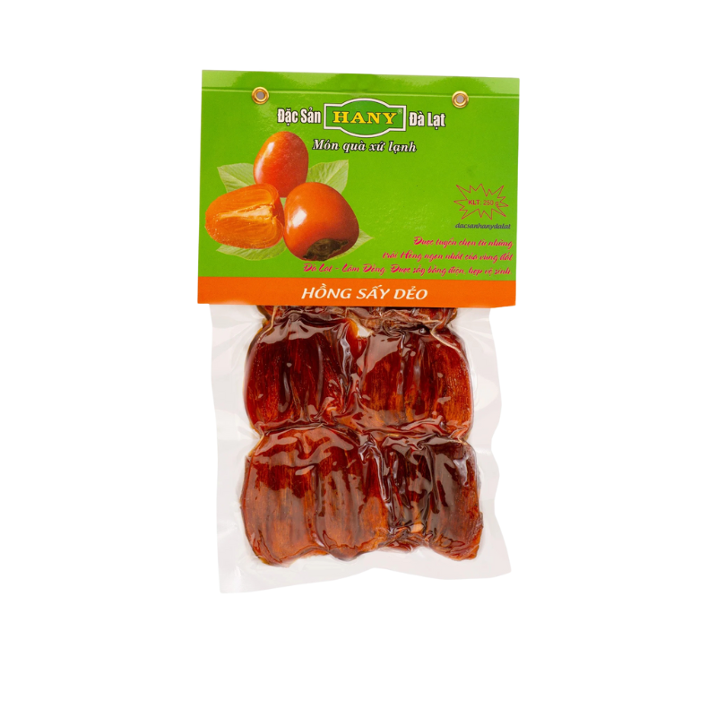 Hồng Sấy Dẻo HANY 250g - Hồng dẻo cắt lát