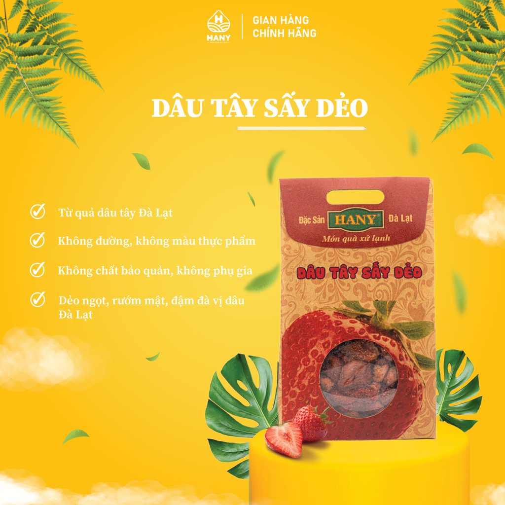 Dâu tây sấy dẻo 115g
