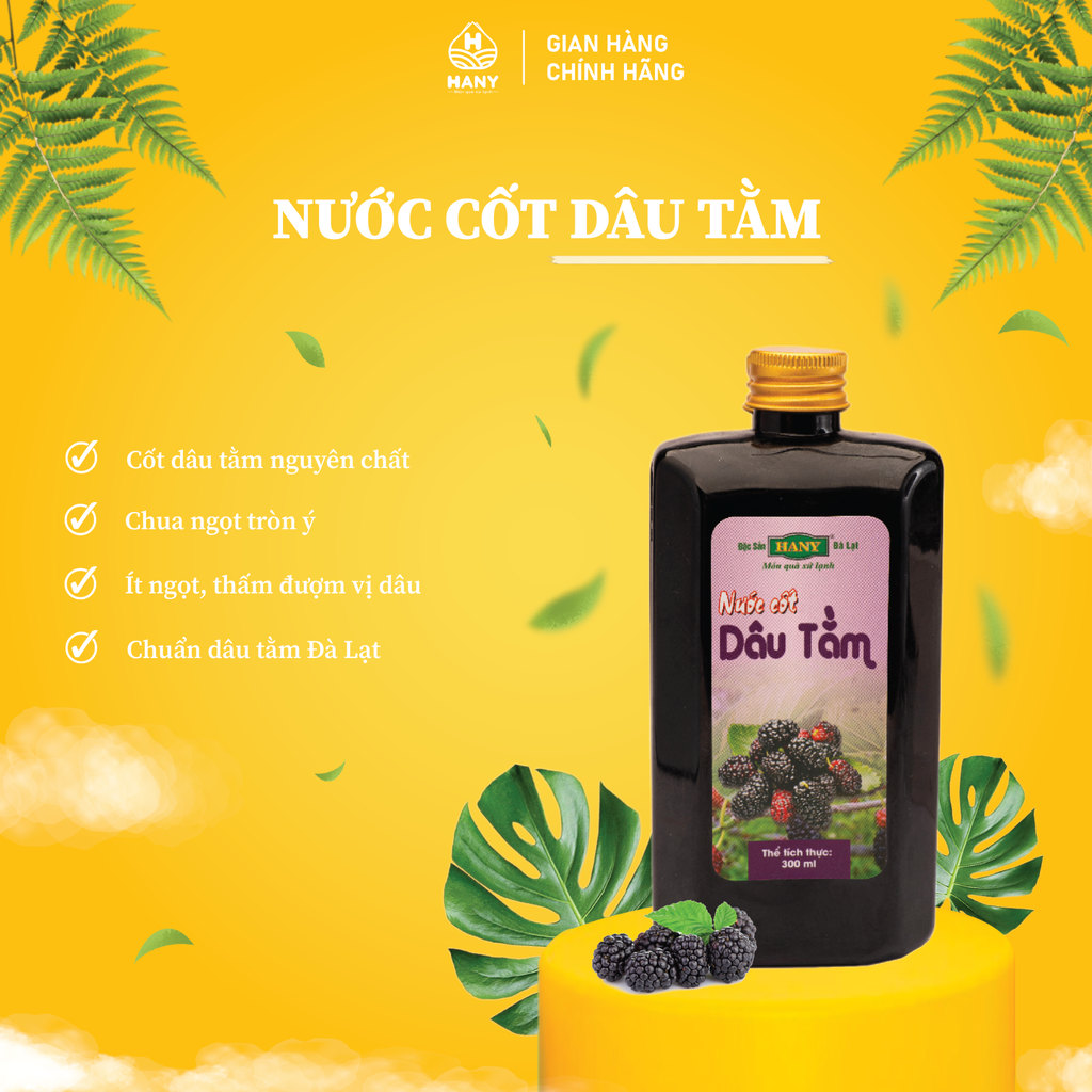 Nước cốt dâu tằm HANY 300ml