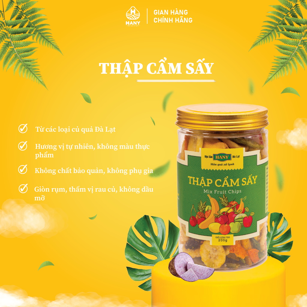 Thập cẩm sấy hủ 200g