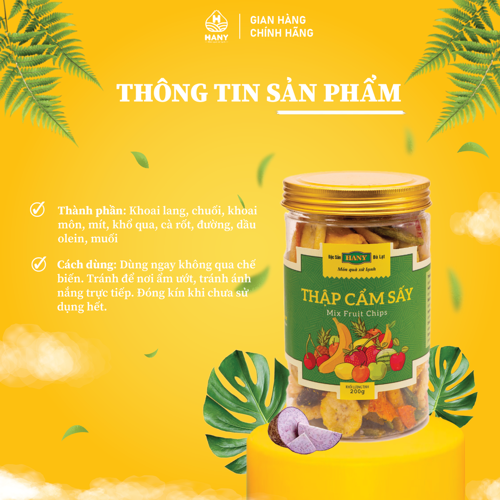Thập cẩm sấy hủ 200g