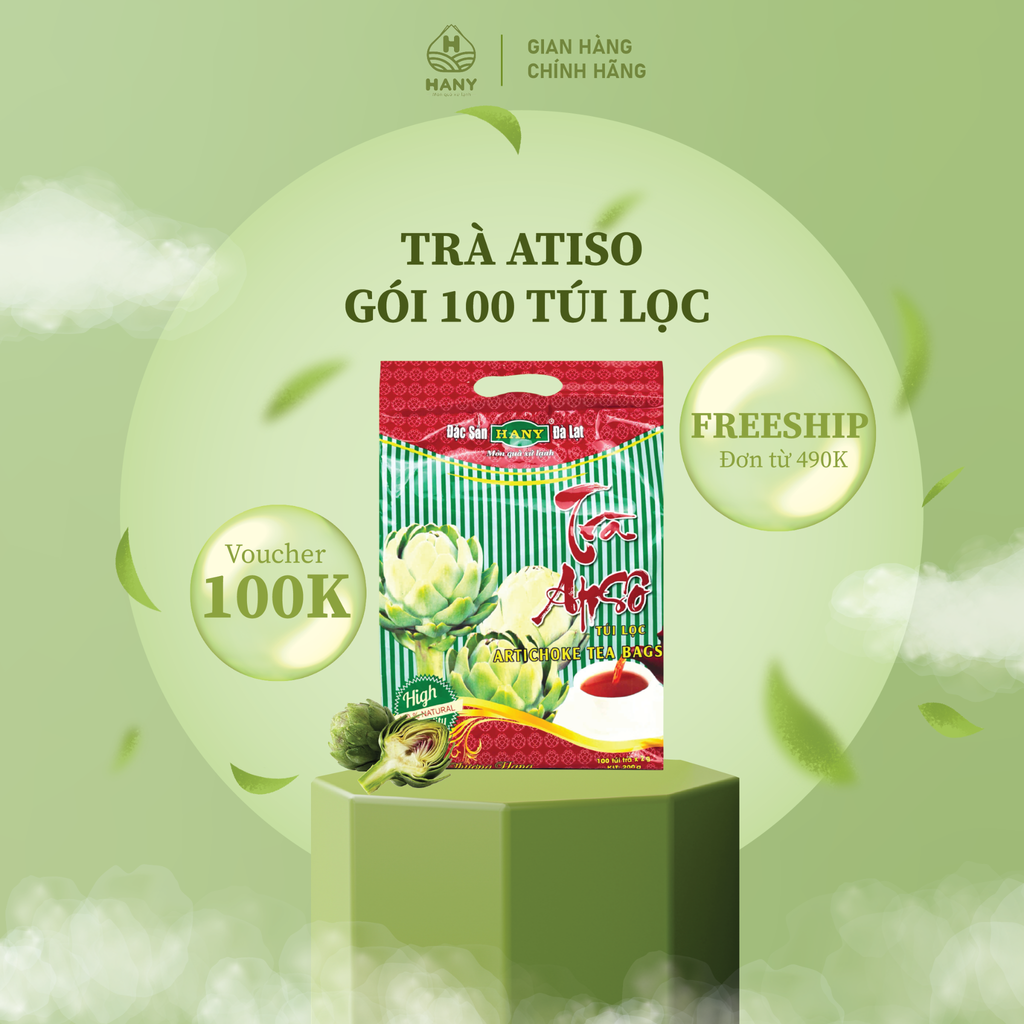 Trà Atiso túi lọc 100 Túi Lọc
