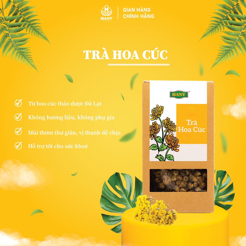 Trà Hoa Cúc HANY 35g - Hoa cúc dược sấy khô