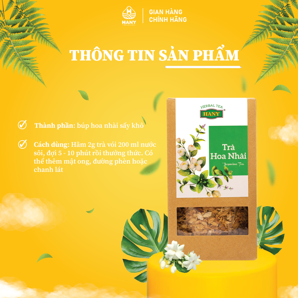 Trà Hoa Nhài HANY 35g - Hoa nhài khô