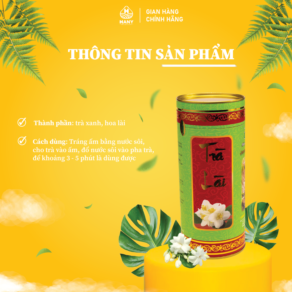 Trà Lài lon 100g