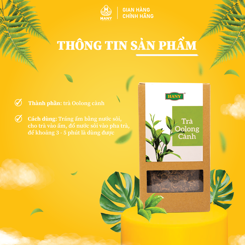 Trà Oolong cành 100g