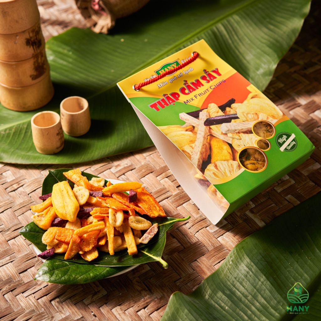 Thập cẩm sấy HANY - Rau củ quả sấy giòn bịch 200g