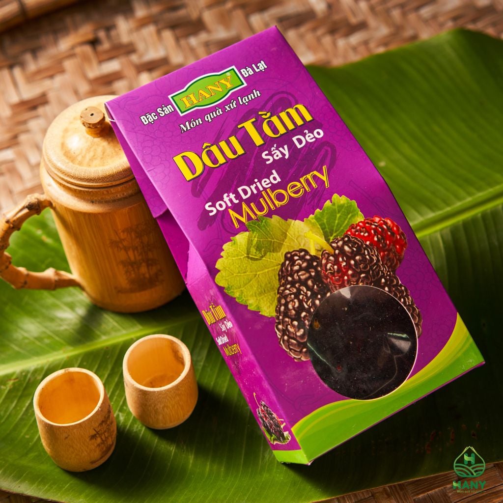 Dâu tằm sấy dẻo HANY 180g - Dâu sấy không đường