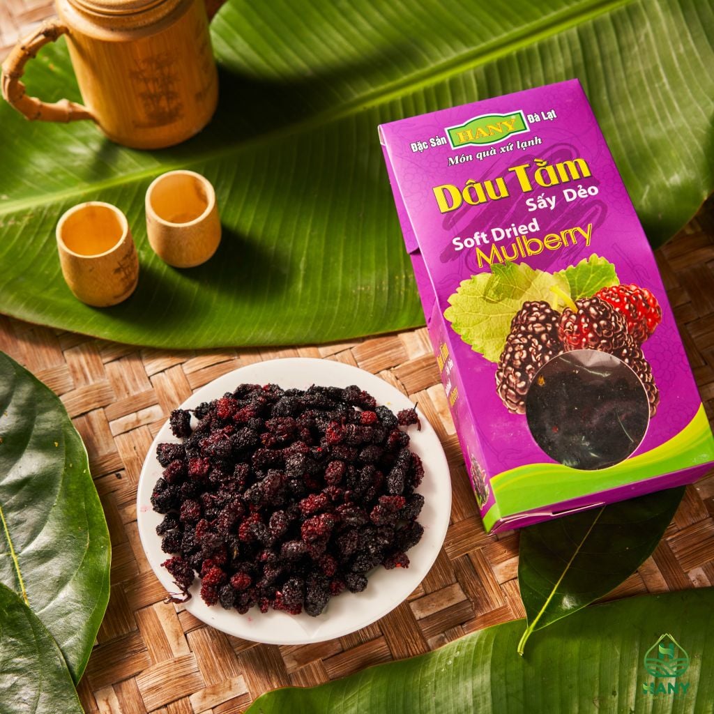Dâu tằm sấy dẻo HANY 180g - Dâu sấy không đường