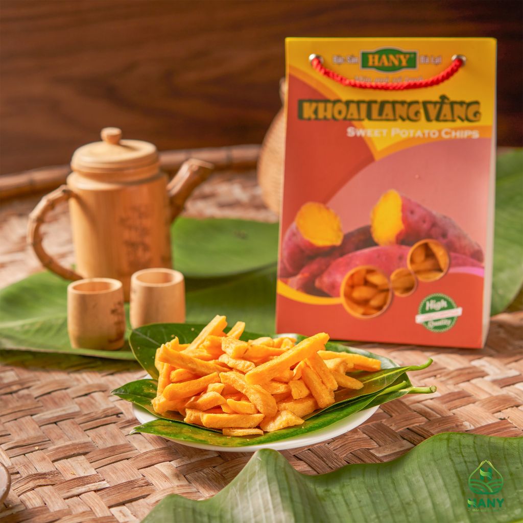 Khoai lang sấy giòn HANY - Khoai sấy bịch 200g