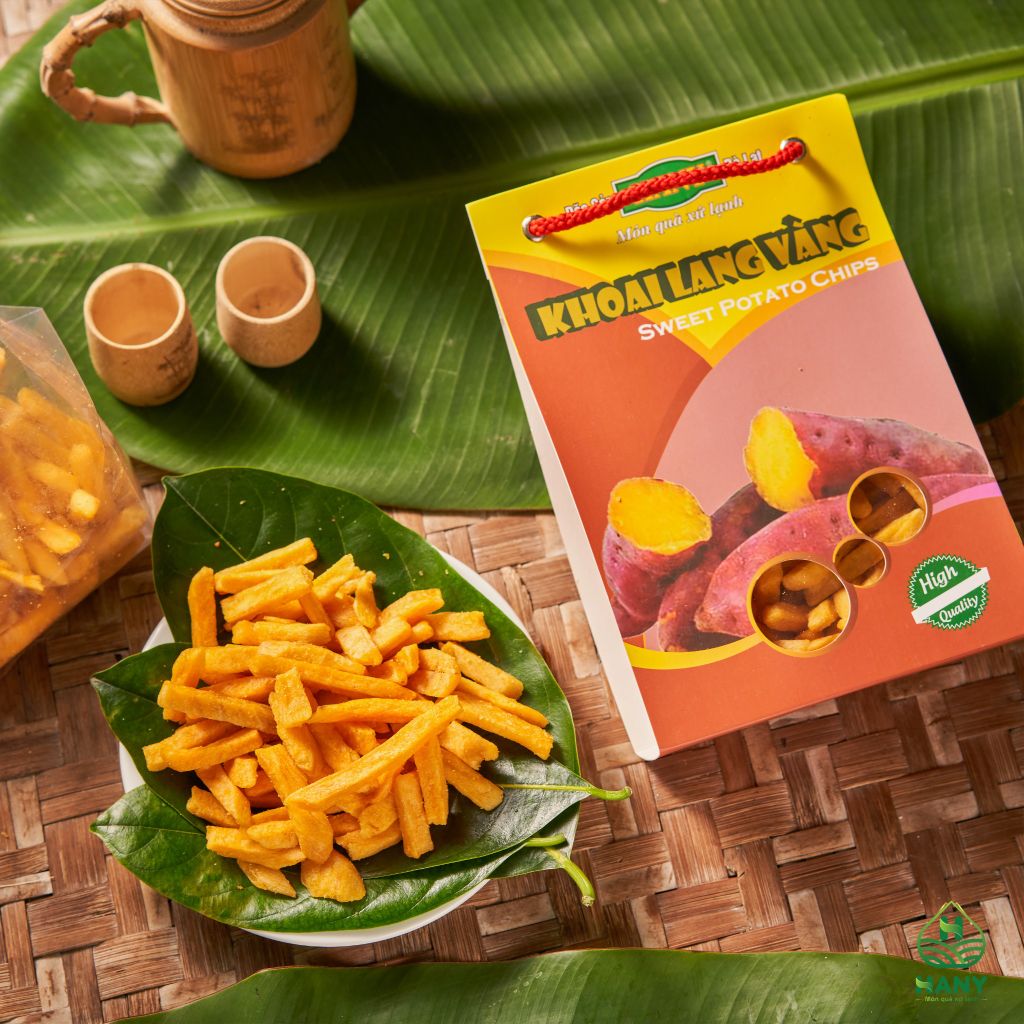 Khoai lang sấy giòn HANY - Khoai sấy bịch 200g