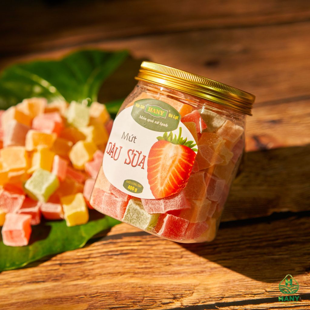 Dâu sữa hủ 400g