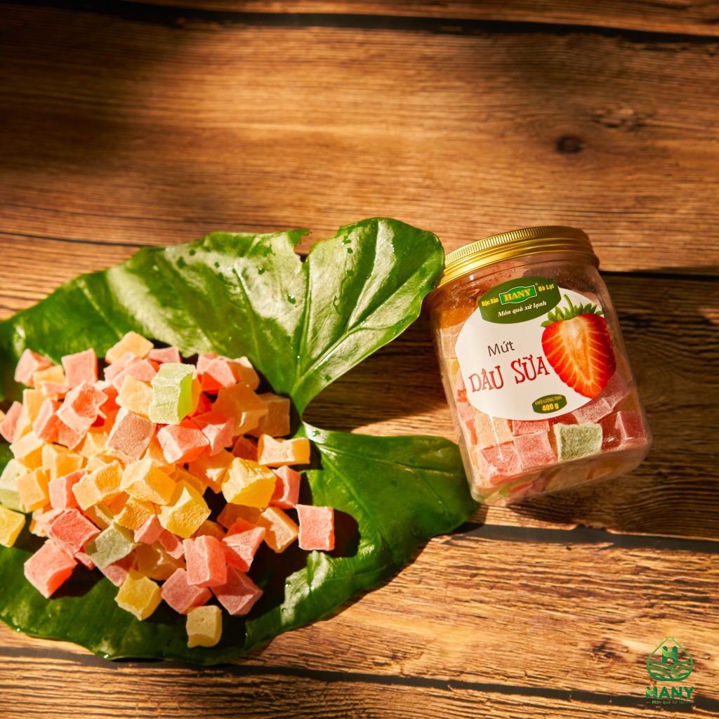 Dâu sữa hủ 400g