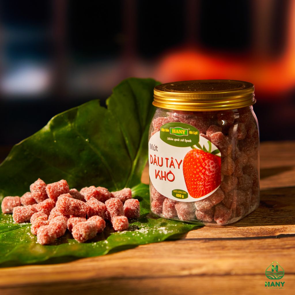 Mứt dâu tây khô 400g