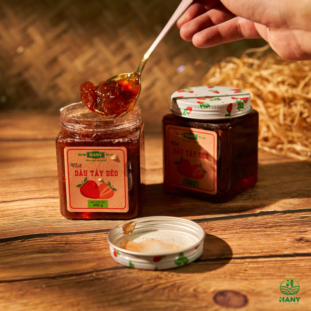 Mứt dâu tây dẻo HANY 400g