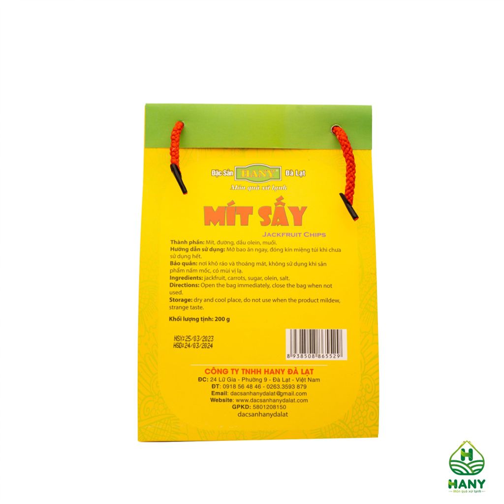 Mít sấy giòn HANY 200g - Mít sấy khô