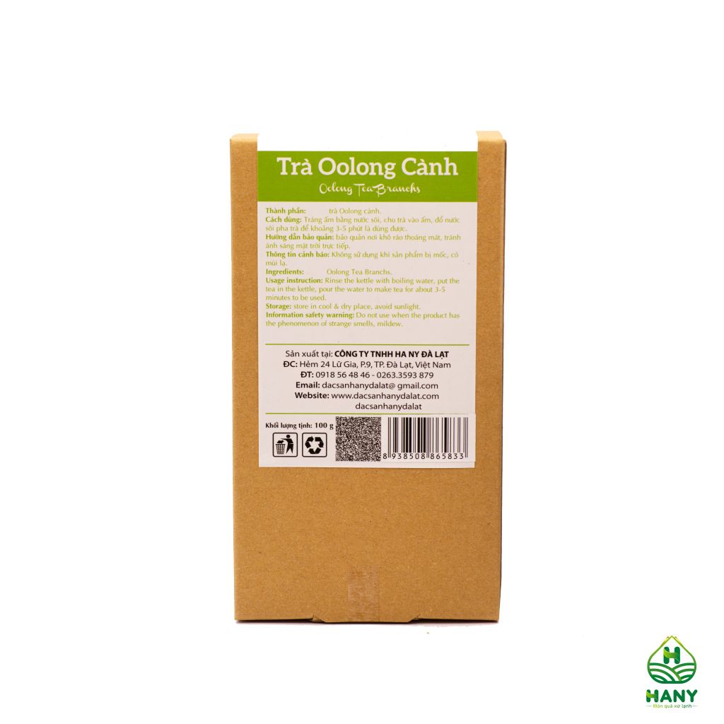 Trà Oolong cành 100g