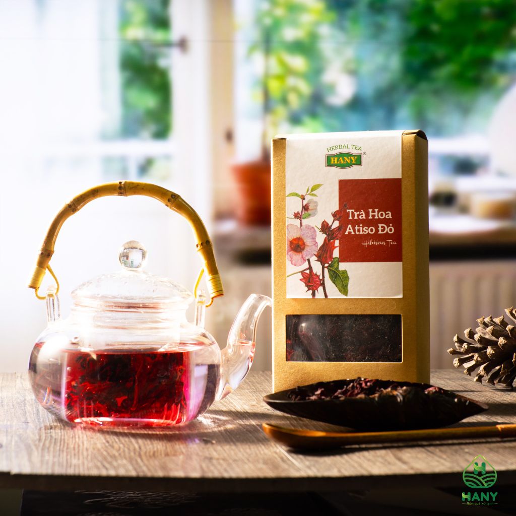 Trà Hoa Atiso đỏ sấy HANY - Trà hoa bụp giấm