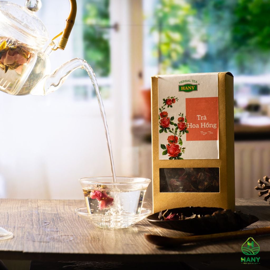 Trà Hoa Hồng HANY 50g - Hoa hồng sấy khô