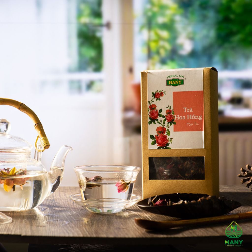 Trà Hoa Hồng HANY 50g - Hoa hồng sấy khô