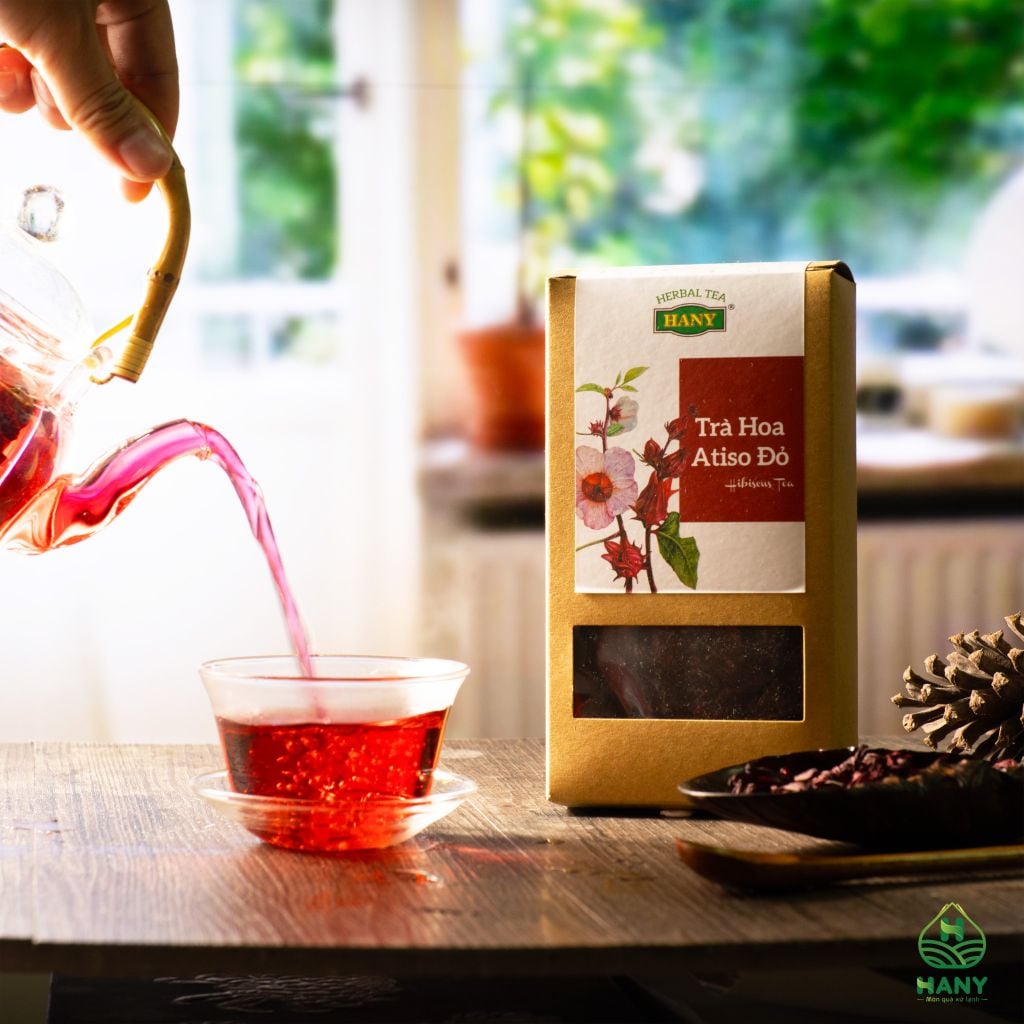 Trà Hoa Atiso đỏ sấy HANY - Trà hoa bụp giấm