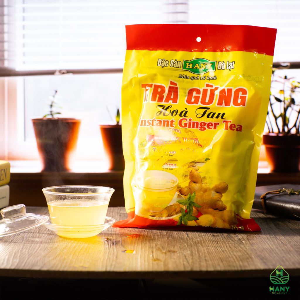 Trà Gừng Hòa Tan HANY Bịch 250g - Bột trà gừng