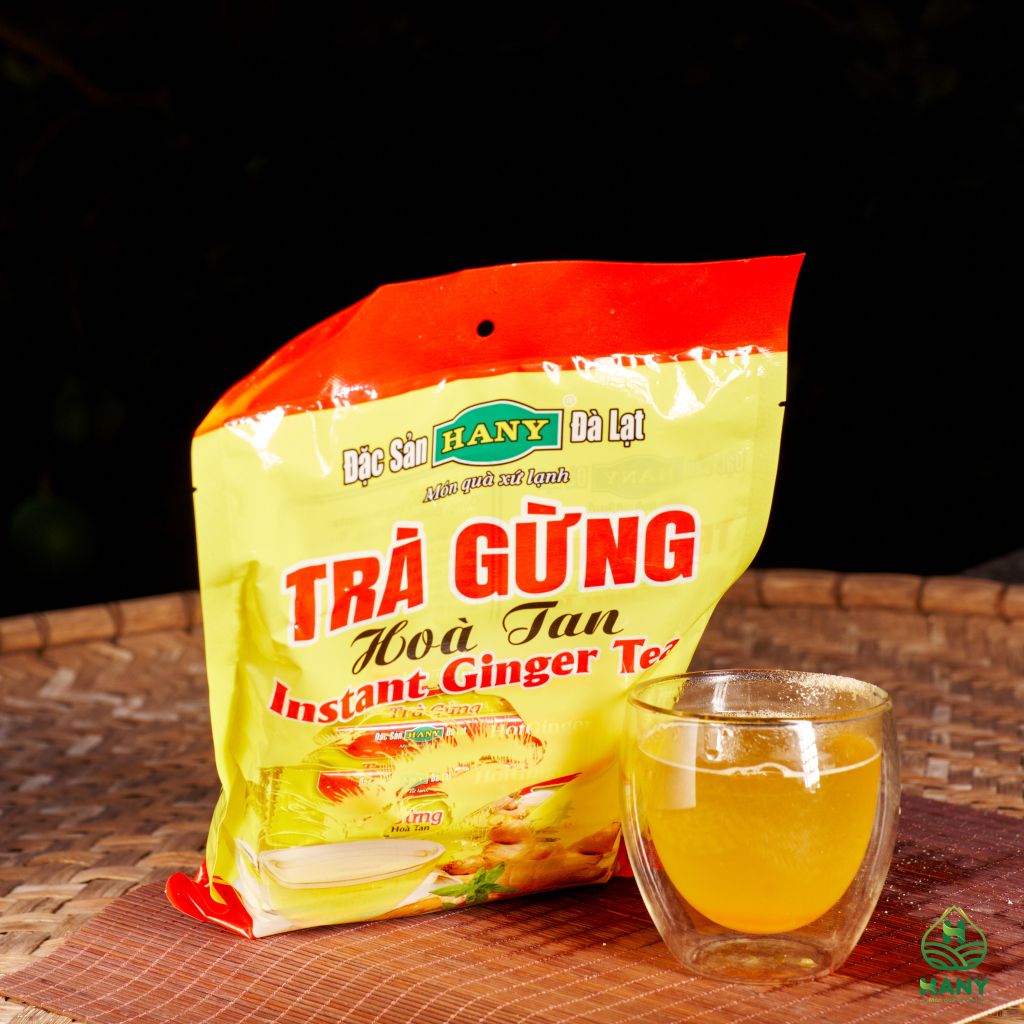 Trà Gừng Hòa Tan HANY Bịch 250g - Bột trà gừng