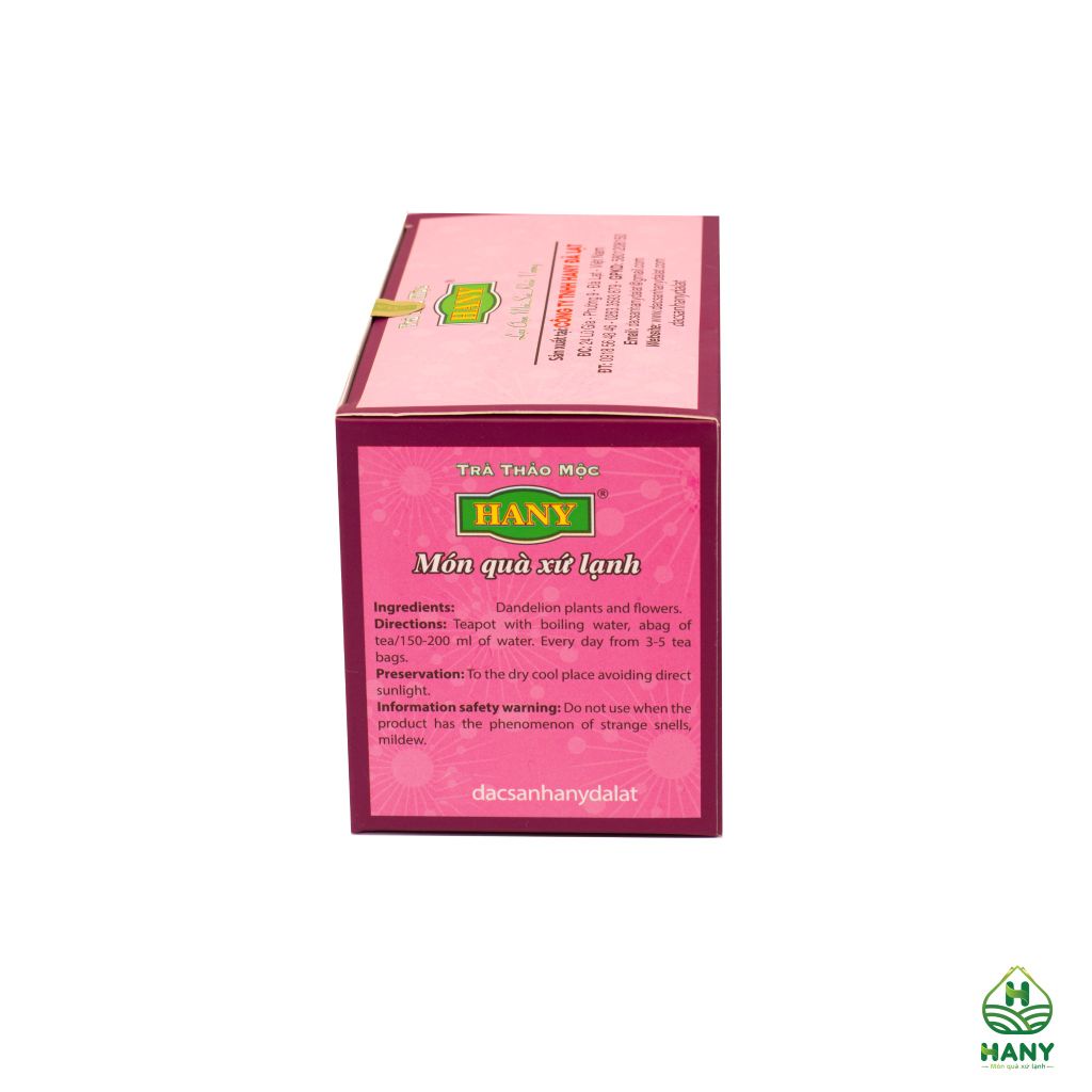 Trà Bồ Công Anh túi lọc HANY - Hộp 20 túi lọc