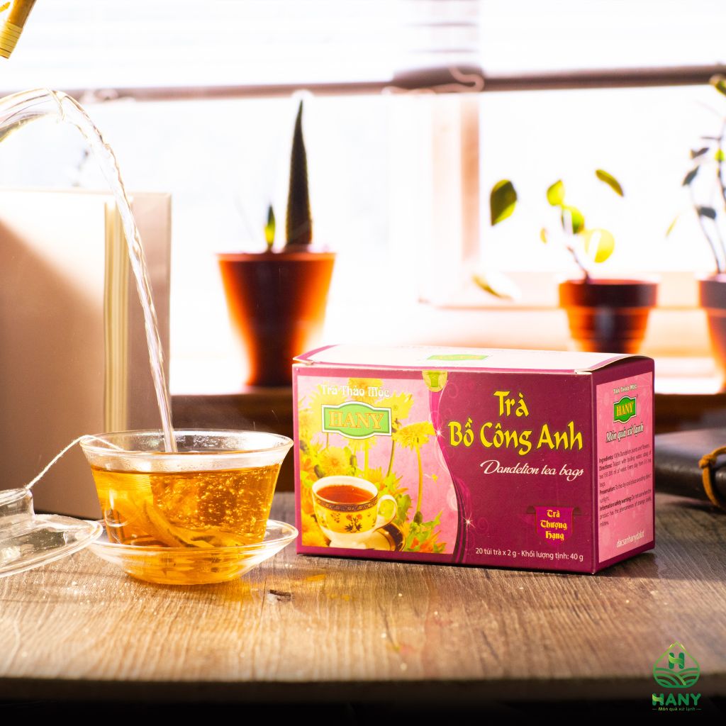 Trà Bồ Công Anh túi lọc HANY - Hộp 20 túi lọc
