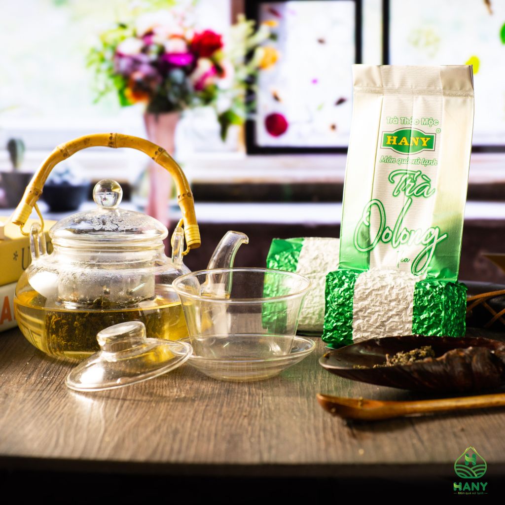 Trà Oolong HANY gói 100g - Trà Ôlong Cầu Đất