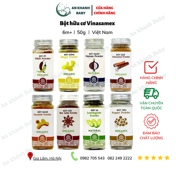  Bột hữu cơ Vinasamex 50g 