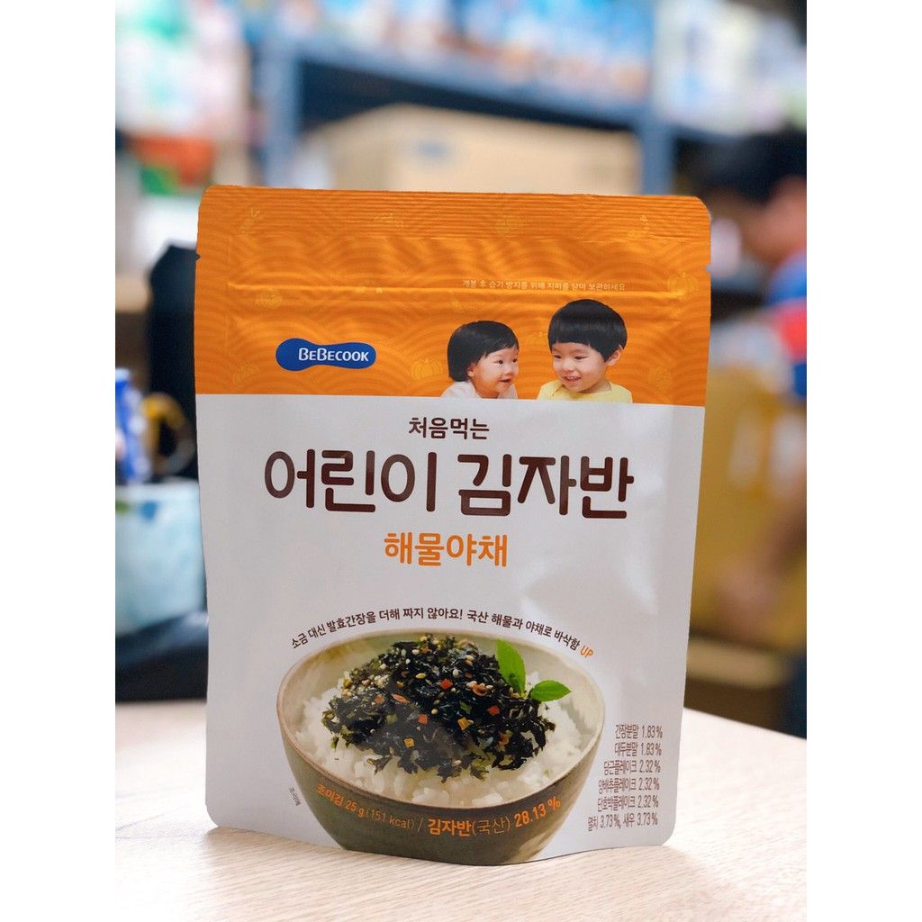  Rong biển rắc cơm Bebecook 