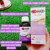  Siro PediaKid ngủ ngon cho bé từ 6 tháng tuổi trở lên - 125ml 
